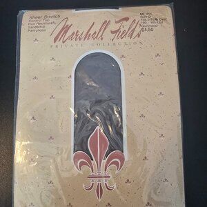 Marshall Field's Private Collection Sheer Stretch Control Top Pantyhose - Vintag